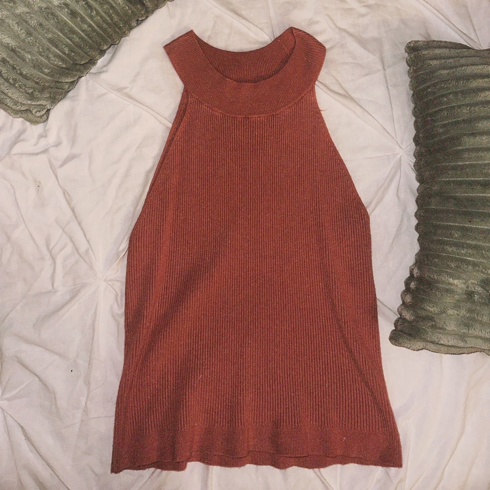Target Womens Salmon Pink Crew Neck Cami M